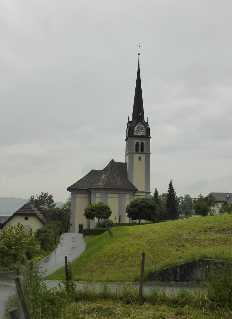 Kath. Kirche St. Laurentius in Eich 2, Luzern, Switzerland by bienenritter