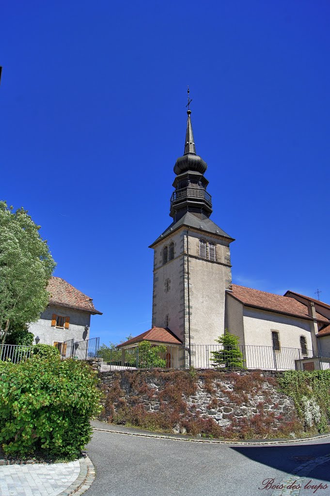 L'église Saint-Etienne by Joël Duperrier