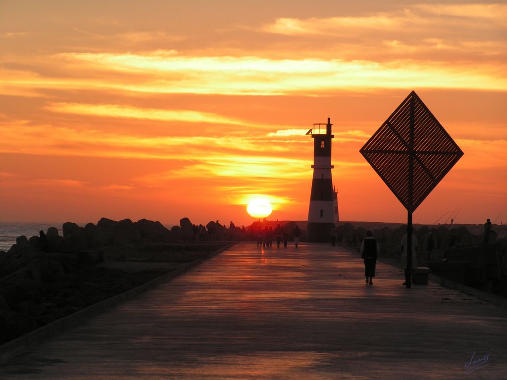 LV-Paredão da Praia da Barra, Aveiro by Luís Loureiro