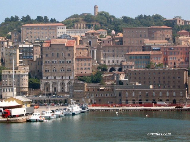 The Port of Ancona by Christos Nussli