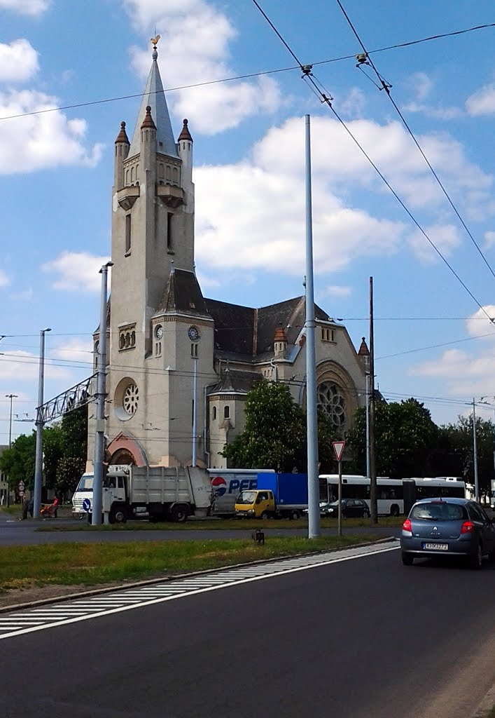 Debrecen,Árpád téri református templom by Rozsdásserpenyő