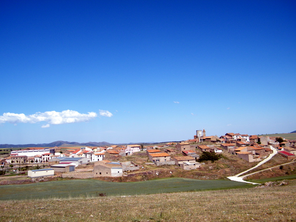 MALANQUILLA (ZARAGOZA) PANORÁMICA DE MALANQUILLA by JOSE LUIS OROÑEZ