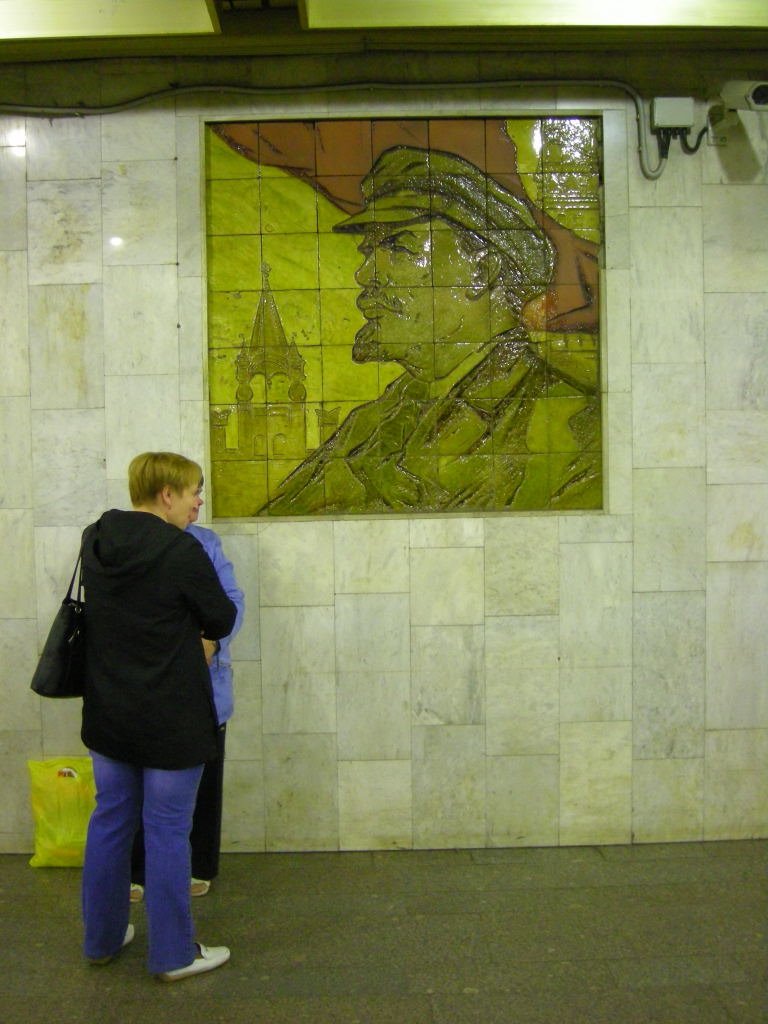 Lenin still looks over the populas, him and the camera by Bernie843