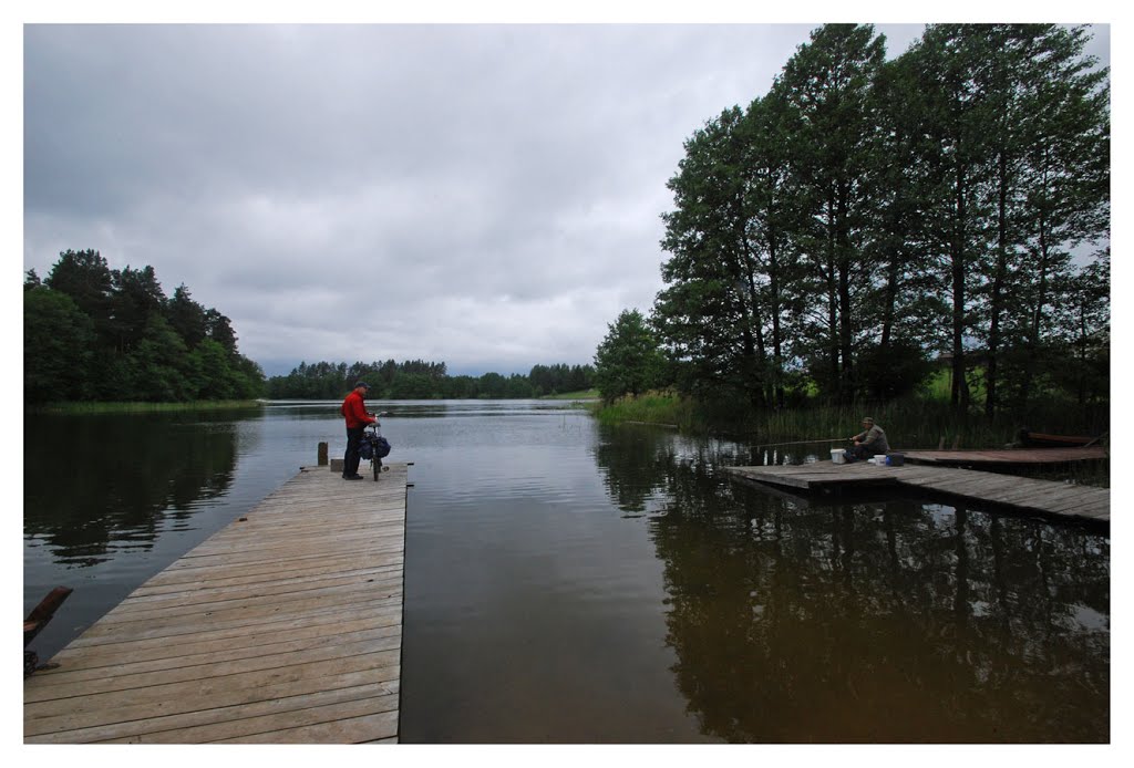 Tobołowo Lake in June by Jerzy Szygiel