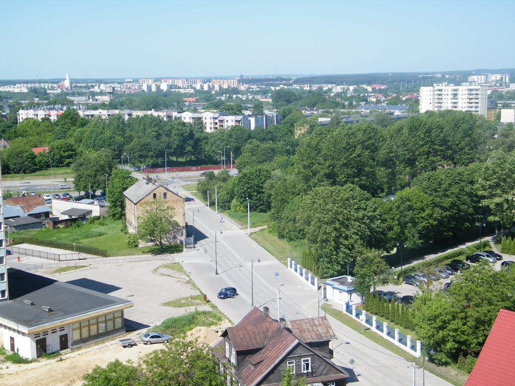 Mlynowa str. from the air, 2014 by Mariusz Bladek