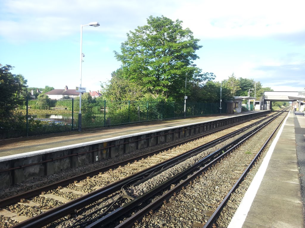 Meols Station 7am Sunny June morning by wolfram