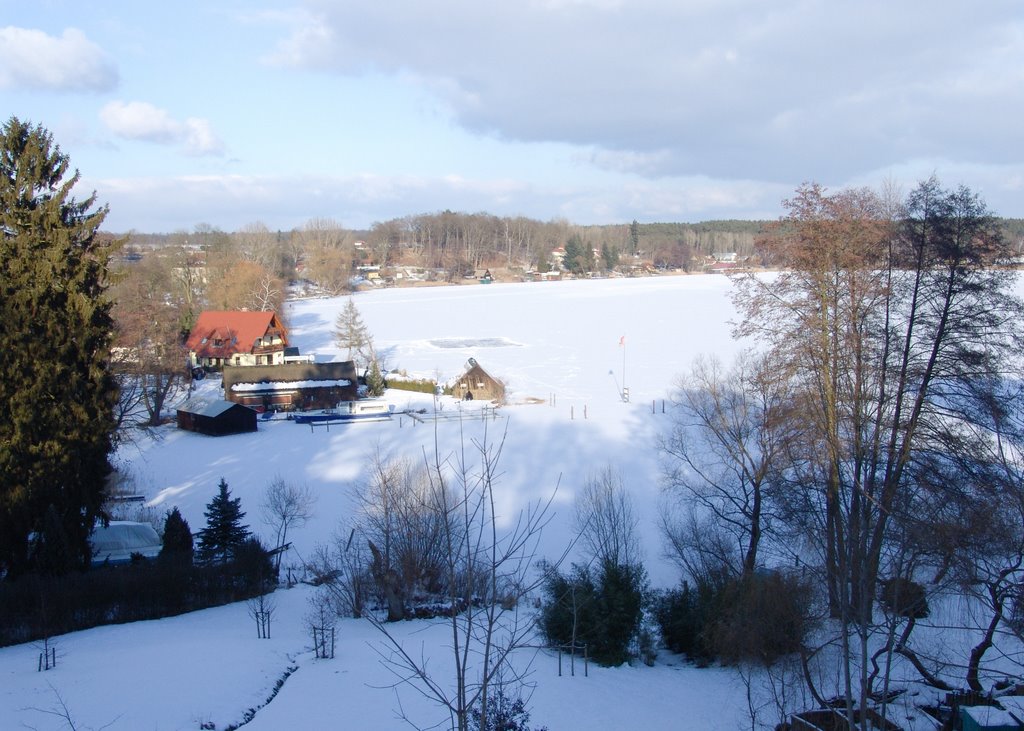 Fischerhütte im Winter by FalkoSchmidt