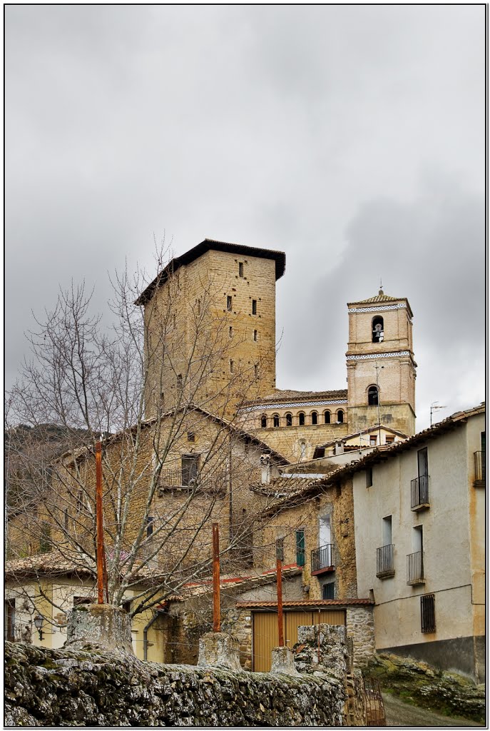 Biel: Donjon y torre de la iglesia.... **Zaragoza** by JLuis San Agustín