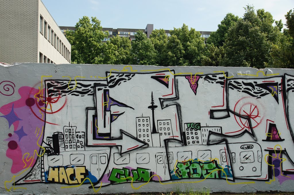 Graffiti am Rathaus Marl by Charly-G