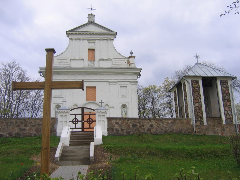 Ezernieki Catholic Church by vipe