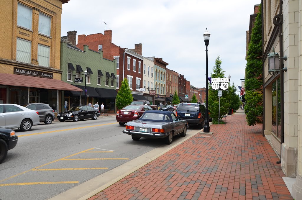 North 3rd Street, Looking Northwest, Bardstown by Seven Stars