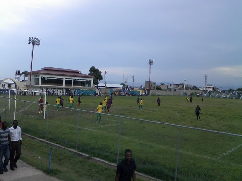 Parc St-Victor lors d'un match by la treve