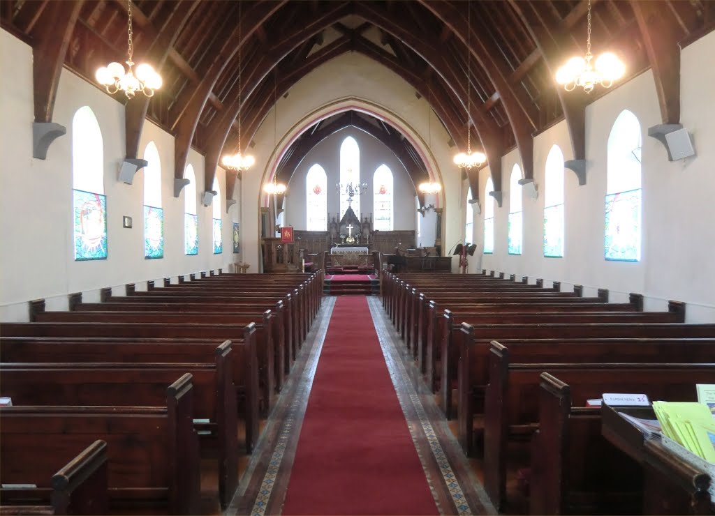 Port Erin church inside by olavfin