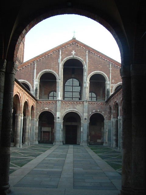 Milano - Basilica di Sant'Ambrogio by Luigi Milani