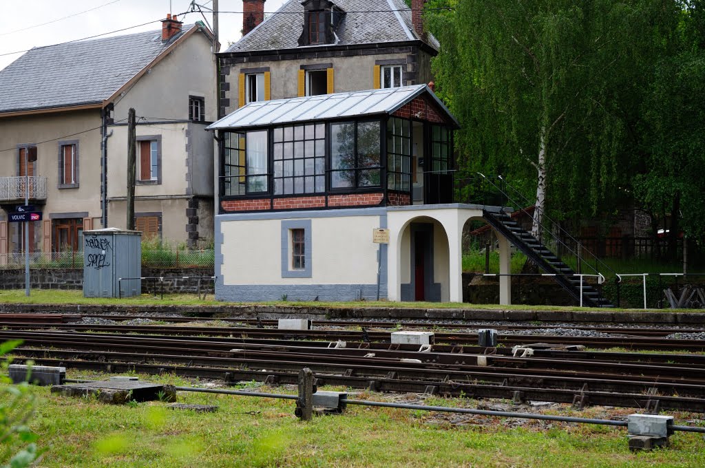 Chemins de fer d'Auvergne - Gare de Volvic. by Tireman.