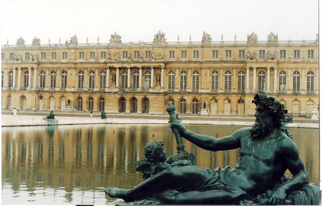 Netuno em Versailles by celso m. andrade