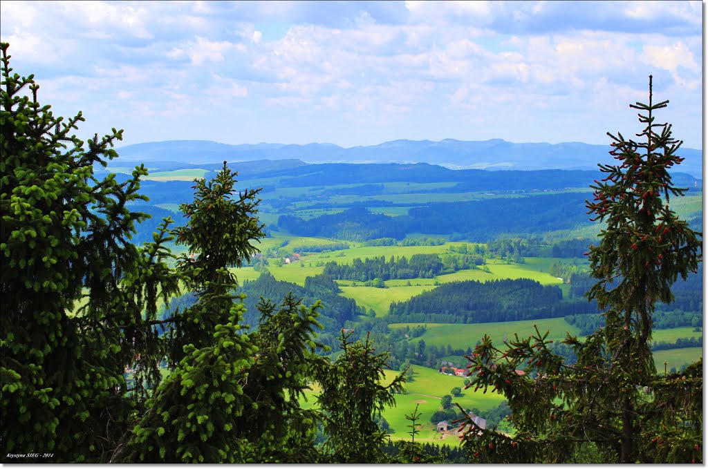 Widok z platformy- błędne skały.[ks] by Krystyna SIEG