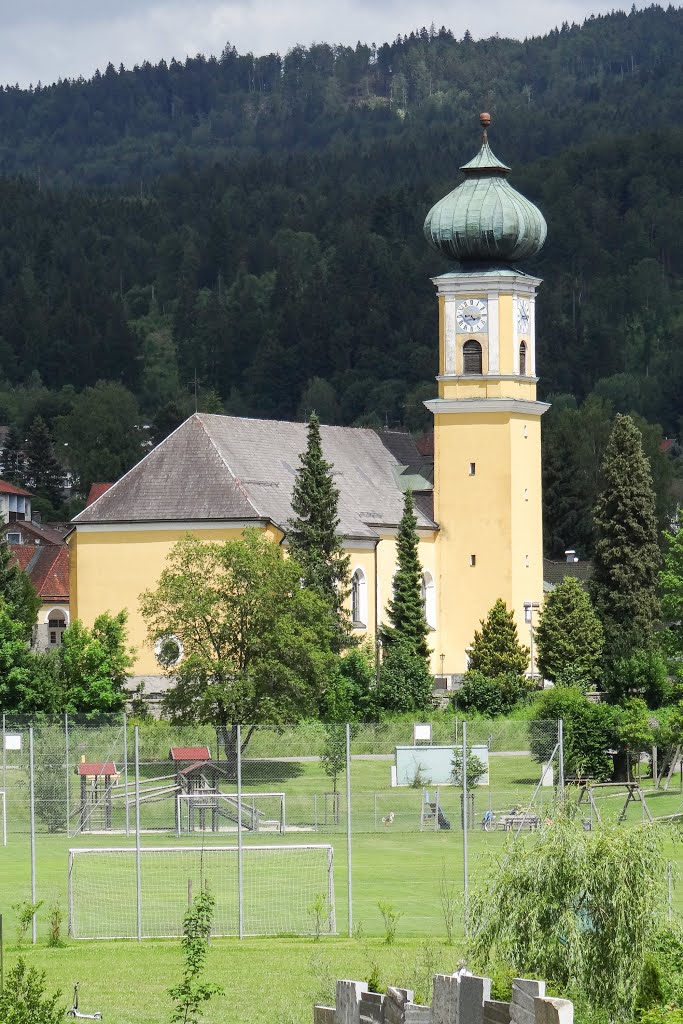 Frauenauer Rokokokirche "Maria Himmelfahrt" by Heinz R.