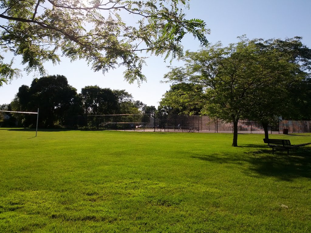 Grandview Park field and courts by Rochester Parks