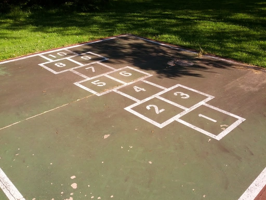 Grandview Park hopscotch by Rochester Parks