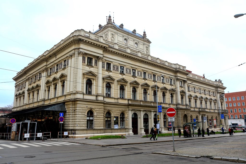 Brno, Czech Republic - Nemzeti Színház (a régi Mahen-Színház) by Gausss