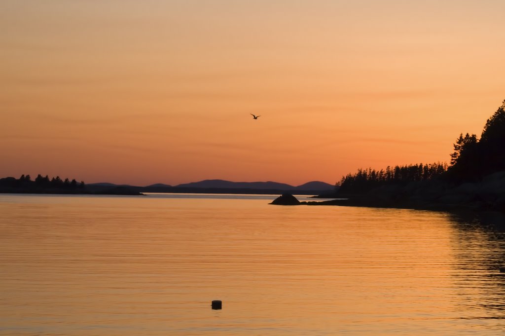 Sunset at Sand Beach by Maine and Elsewhere Photogrpahy - Stephen.Ran