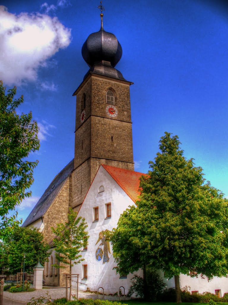 Kirche in Engelsberg 31. Mai 2014 by Rudolf Schiller