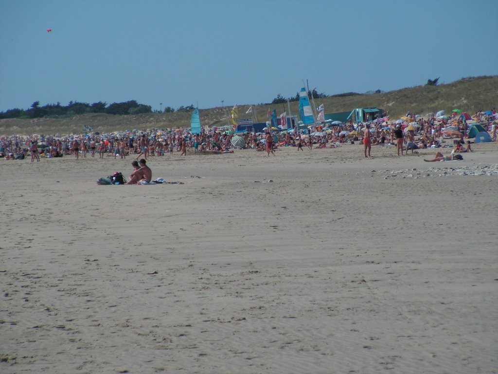 Gros-Jonc Plage : Le touriste est grégaire by Nânomaître