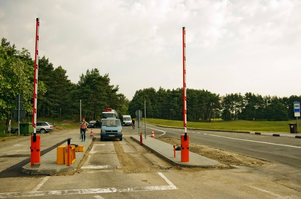 Neringa toll collection point, Lithuania by Al-Xander