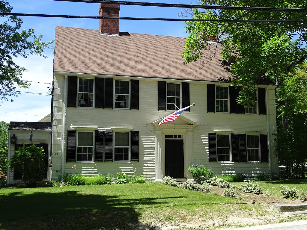 29 Gloucester Hill Road, New Gloucester, Maine; New Gloucester Historic District by Taoab