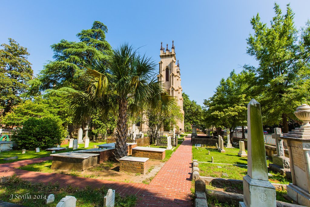 Trinity Episcopal Cathedral in Columbia, SC by J. Sevilla