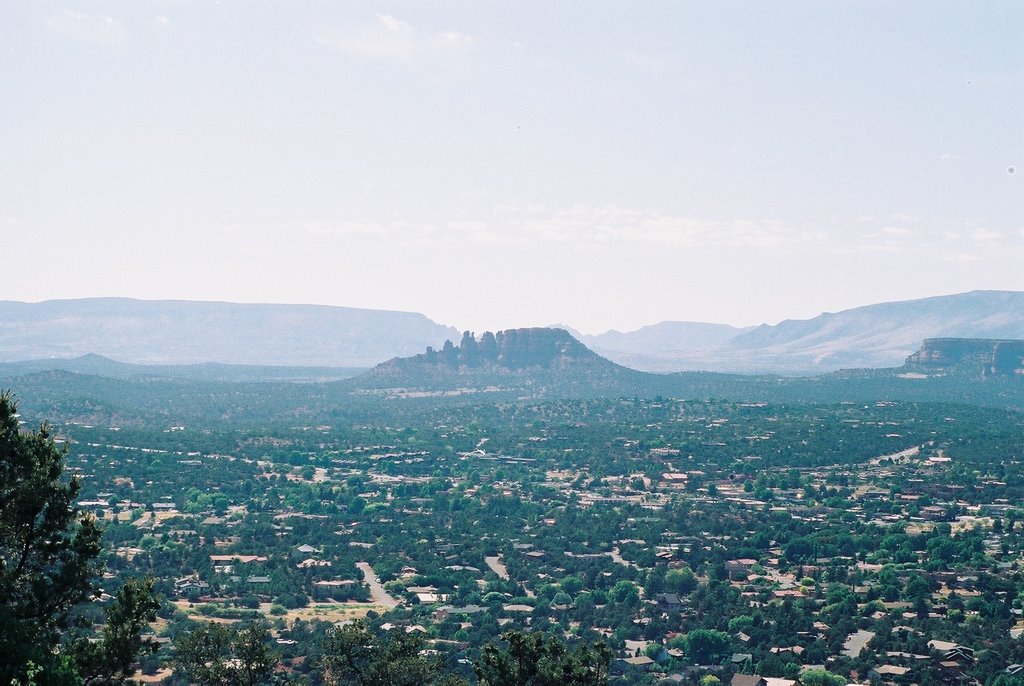 Overlooking Sedona, AZ by pbt1322