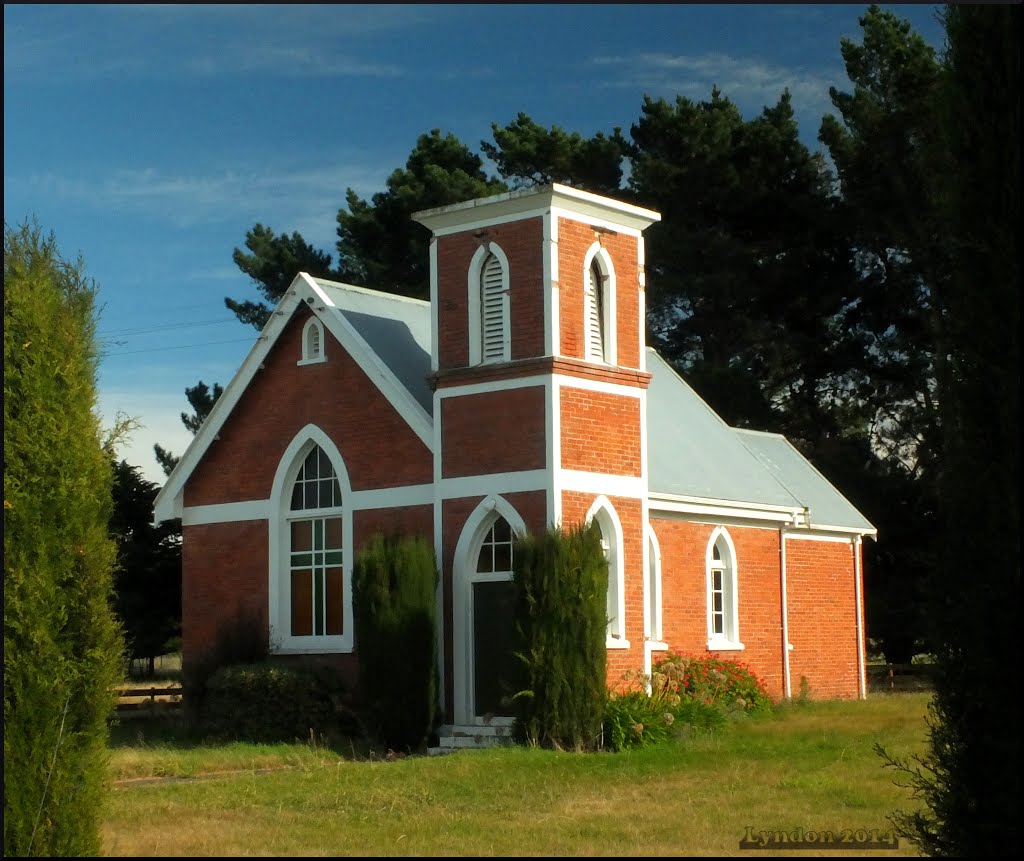 St Peter Chanel's Catholic Church 1924-Earthquake Damaged by Lyndon