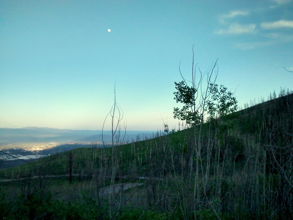 Evening at Pajarito Mountain, Los Alamos, NM by Aaron's Planet