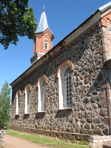 Varakļānu Sv. Krusta ev. luteriskā baznīca (1879) by Komats