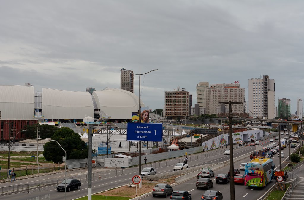 Arena das Dunas - lado sul by E. B. Boaventura