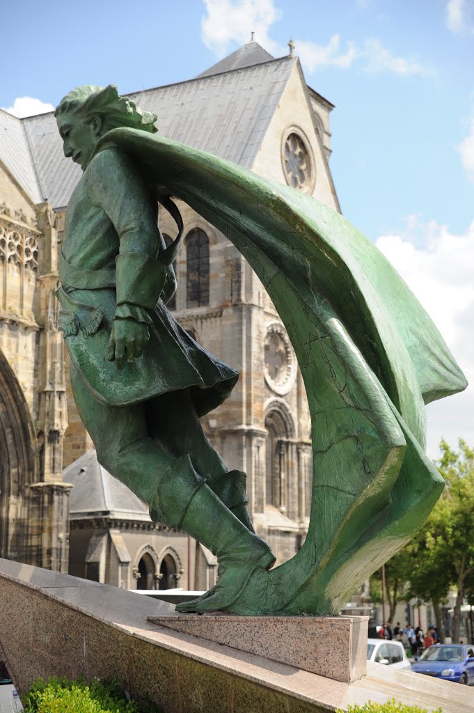 Statue de Jean Talon à Châlons en Champagne by Dominique Salé