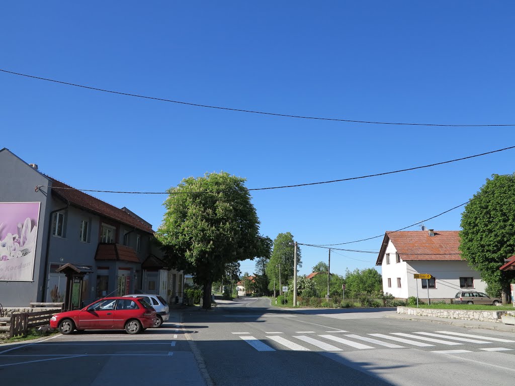 The main street in Drežnik grad 05.2014. by klimajajac