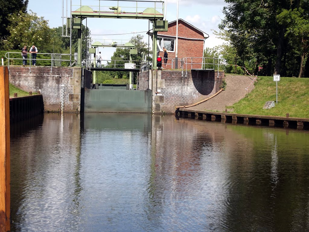 Bad Bederkesa, Lintig, Kanalschleuse, Bederkesa - Geeste - Kanal by MaReMü