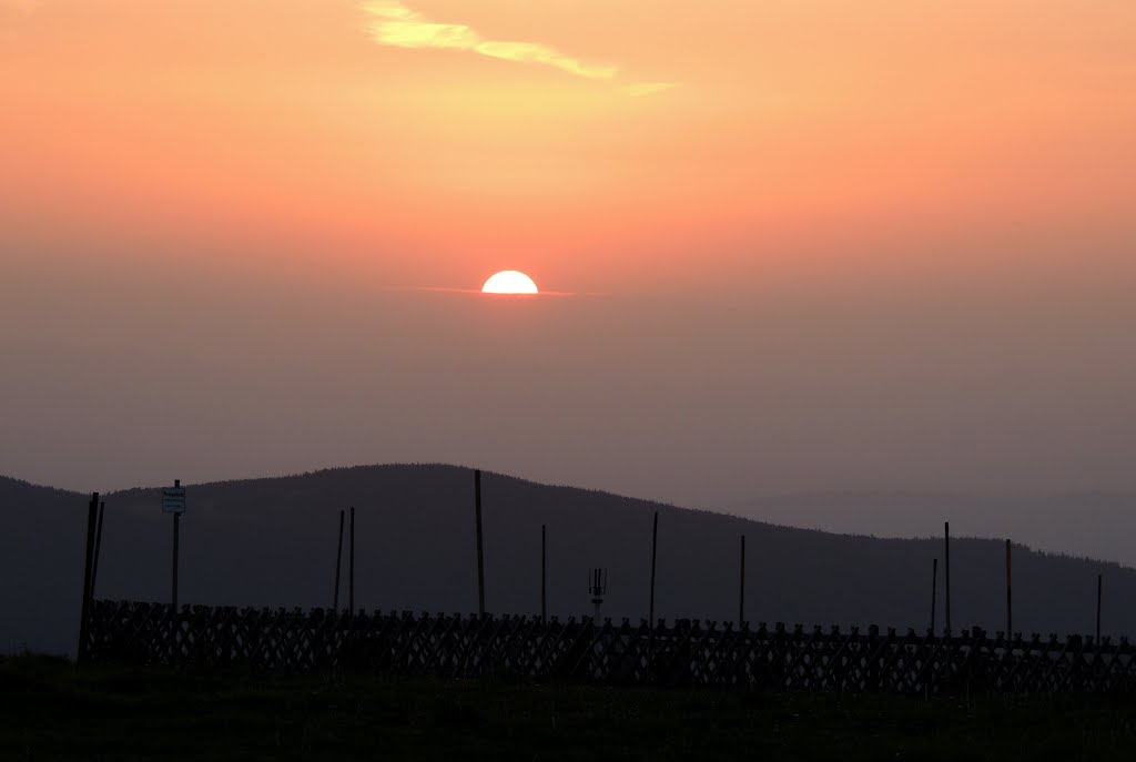 2014.06-Sunset in Feldberg (Schwarzwald) by dawx