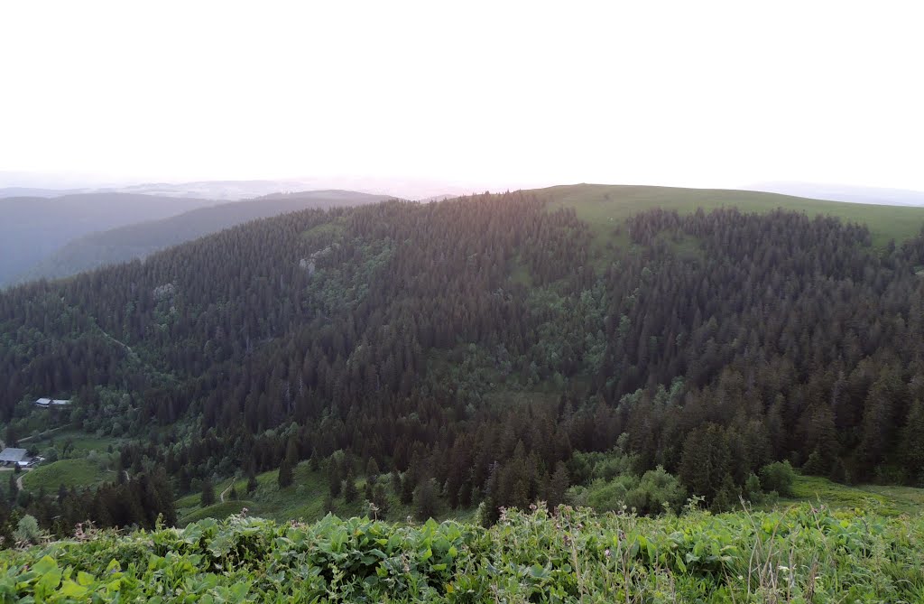 2014.06-Sonnenaufgang uber Schwarzwald. by dawx