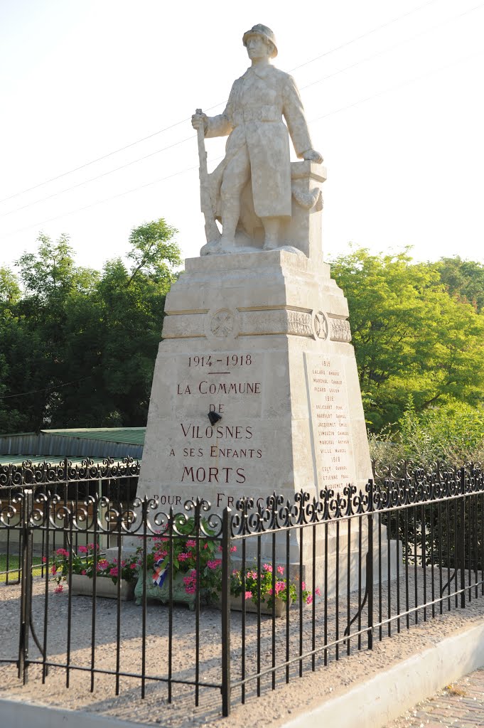 Monument aux morts de Vilosne by Dominique Salé