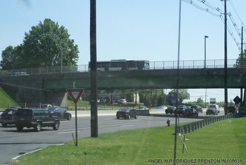 RT 1 SOUTH RAMP QUAKERBRIDGE by ANGEL N RODRIGUEZ