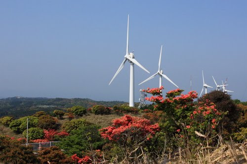 青山高原の風車(The windmills of Aoyama Heights) by kou_nari