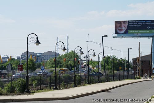 RT 129 ENTRANCE RAMP FROM RT 1 SOUTH CROSSING HAMILTON AVE by ANGEL N RODRIGUEZ