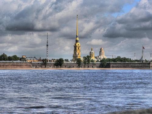 St. Peterburg. Outlook to Peter and Paul Fortress. by Basimoth