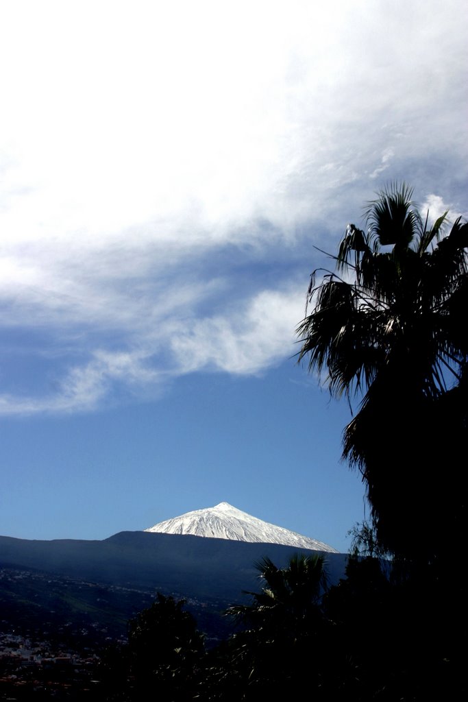 El Teide desde la Autopista N. Tenerife. by Valentin Enrique Fer…