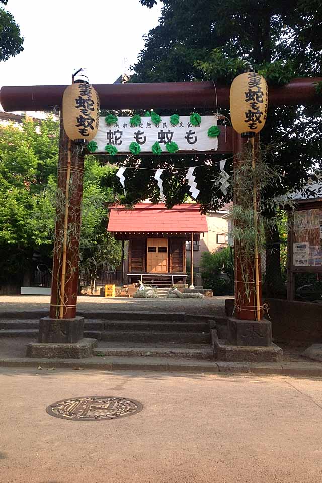 Shimmei-sha Shrine in Namamugi by nutakku