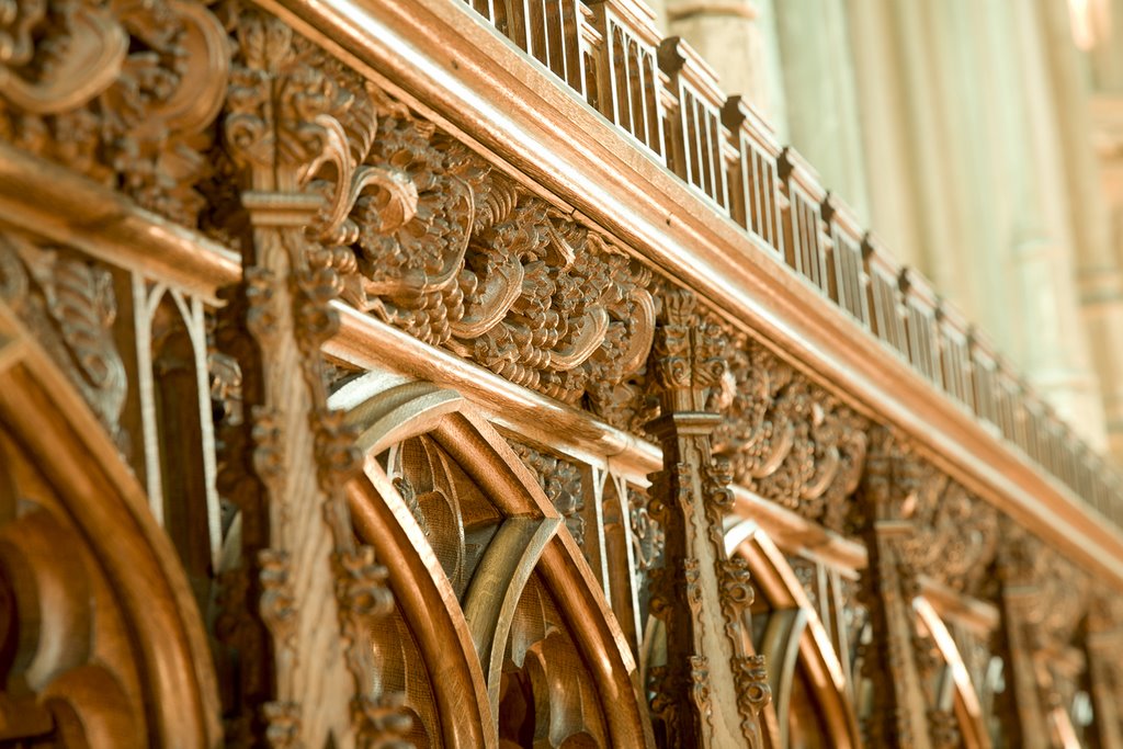 Detail from the Ashridge Chapel by Ashridge