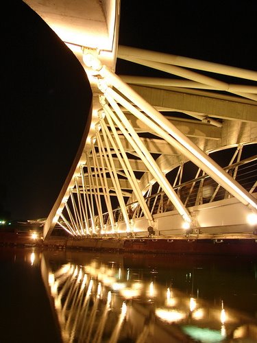 Crescent Lake Bridge Night View 1 by Nurul Amin (engnurul…